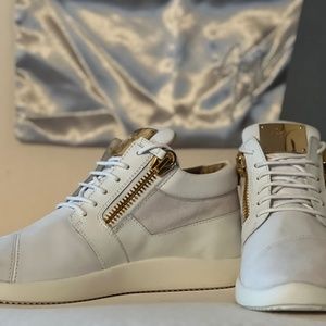 Giuseppe Zanotti Leather Trainer NEVER WORN - IN ORIGINAL BOX